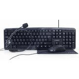 Gembird UO4 01 4 in1 office set, tastatura, slušalice, miš i podloga Cene