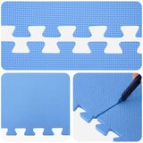  Podloga za bazen 40 kom. Plava 14 4 m² EVA pjenasti materijal - Plava 40 1 cm | shoptok.hr