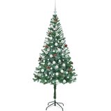  Umjetno božićno drvce s stalakom Zelena 180 cm PVC i čelik | shoptok.hr