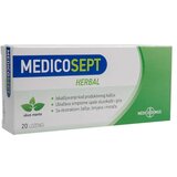 Medico Domus dodatak ishrani sa zaslađivačem medicosept herbal, 20 lozengi cene