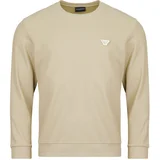 CREW NECK SWEATSHIRT WAFFLE TERRY Bež