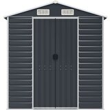  Vrtno spremište antracit 191 x 725 x 198 cm pocinčani čelik | shoptok.hr
