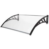  Aluminijumska Nadstrešnica 150x80cm Providna Pun Polikarbonat cene