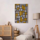 Slika - Piet Mondrian – Composition with grid 17 60x90 Akustična | shoptok.hr