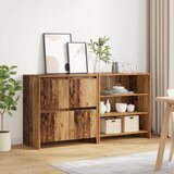  Kreveta 2 pcs Staro drvo 70 x 41 x 75 cm Konstruirano drvo | shoptok.hr
