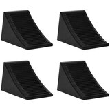vidaXL Zagozde za kolesa 4 kosi 16x9x9 cm guma | Shoptok.si