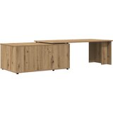  Stol za kavu Artisan hrast 150x50x35 cm izrađeno drvo Slike