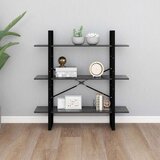 vidaXL ormarić za knjige sivi 100 x 30 x 105 cm od iverice | shoptok.hr