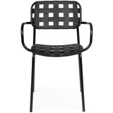 BIZZOTTO Crne metalne vrtne stolice u setu 4 kom Clover – | shoptok.hr