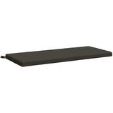 Jastučić za klupu SOEST 100% poliester Antracit 120 x 50 x 5 cm Slike