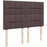  Krevet s oprugama i madracem tamnosmeđi 140x200 cm tkanina | shoptok.hr