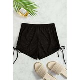 Dewberry 19529 Tulle Beach Shorts Pareo-BLACK | shoptok.hr