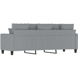  Kavč trosed svetlo siv 180 cm blago | Shoptok.si