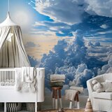  Foto tapeta - Symphony of Light: Sun and Clouds Collaborating on a Beautiful Sky 300x210 | shoptok.hr