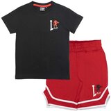 Leone 1947 Otroški kompleti Boy Sets T-Shirt + Bermuda Mesh Črna Cene