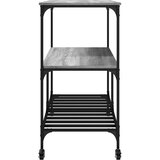  Kuhinjska kolica boja hrasta 100 x 50 x 95 cm konstruirano drvo | shoptok.hr