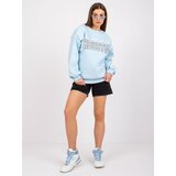ex moda Sweatshirt-EM-BL-617-H.21X-light blue | Shoptok.si