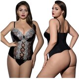 JSY 062 - crni čipkasti komplet donjeg rublja (XL-2XL) | shoptok.hr