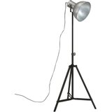  Stoječa svetilka 25 W starinsko srebrna 61x61x90/150 cm E27, (22125924) | Shoptok.si