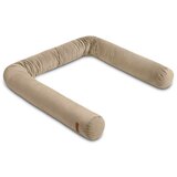 Sensillo Zaštita za krevetić Roller, baršunasta bež | shoptok.hr