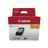 Canon Komplet tinta CLI-571 (C/M/Y/K), original + foto papir | shoptok.hr