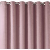  Curtain MILANA color pink style classic silver silver metal eyelets chenille 280x300 HOMEDE | shoptok.hr