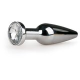 EasyToys - Anal Collection Metalni analni čep No. 9 - srebrna, prozirna Cijene