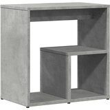 Bočni stolići 2 kom boja betona 50x30x50 cm konstruirano drvo | shoptok.hr