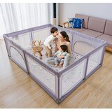 IQ GLOBAL doo Siva ogradica za bebe JOY 127*127 cm | Eponuda.com