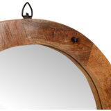 vidaXL Toaletne mize za spalnice s polico s shranjevanjem z ogledalom Trdnina mango lesa | Shoptok.si