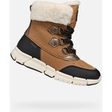 Geox Light Brown Girls' Ankle Boots Flexyper AB - Girls Cene