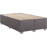  s oprugama i madracem sivi 120x200 cm od umjetne kože | shoptok.hr