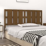  Uzglavlje za krevet boja meda 185,5x4x100 cm masivna borovina | shoptok.hr