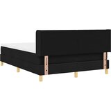  s opruga kutije s uzglavljem Crna 200 x 160 cm tkanina | shoptok.hr