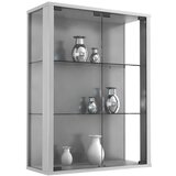 MID.YOU Viseča Vitrina Udina, Srebrna | Shoptok.si
