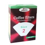 Nitec Filters Papirni filter za kafu, Veličina 2, 100 komada | Eponuda.com