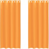 Voile zavjese s ušicama 2 kom narančaste 140x245 cm | shoptok.hr