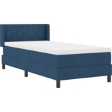  Krevet s kutijom s madracem plavi 90x200 cm tkanina | shoptok.hr