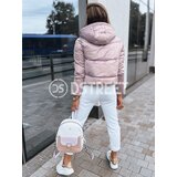 DStreet Krótka zimowa kurtka damska LOLAROSE różowa | shoptok.hr