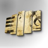 Wallity 5PUC-081 multicolor decorative canvas painting (5 pieces) | ePonuda.com