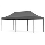 Multi Garden automatski samosklapajući vrtni paviljon 3 &amp;times; 6 m, sivi Slike