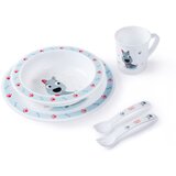 Canpol Cute Animals jedilni set 12m+ Dog Cene