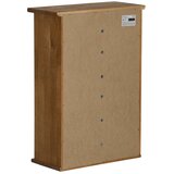 vidaXL Viseča omara HALDEN z drsnimi vrati 49x22,5x70 cm Bor | Shoptok.si