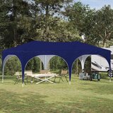  Rastezljivi šator za svadbe - šator za zabave Plava 575 x 288 x 245 cm | shoptok.hr