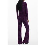Desigual WOMEN&#39;S PURPLE TROUSERS | shoptok.hr