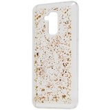 Huawei Torbica silikonska Leaves Honor 7 Lite/ 5c zlatna Cene