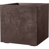 DEROMA Kocka za rastline "Millenium" z zbiralnikom vode - Brownstone - 49 cm Cene