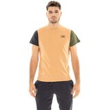 Leone 1947 Majice s kratkimi rokavi Man T-Shirt Short Sleeves Color Block Kostanjeva | Shoptok.si