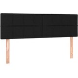  Krevet s oprugama i madracem crni 140x200 cm od tkanine | shoptok.hr