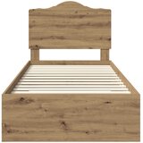  Krevetna konstrukcija s ladicama Umjetnički hrast 90 x 190 cm | shoptok.hr
